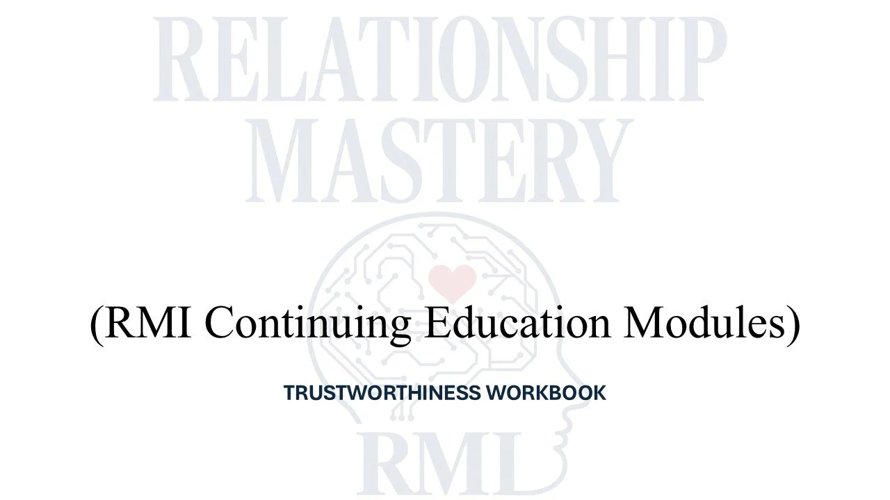 Trustworthiness Pillar Workbook