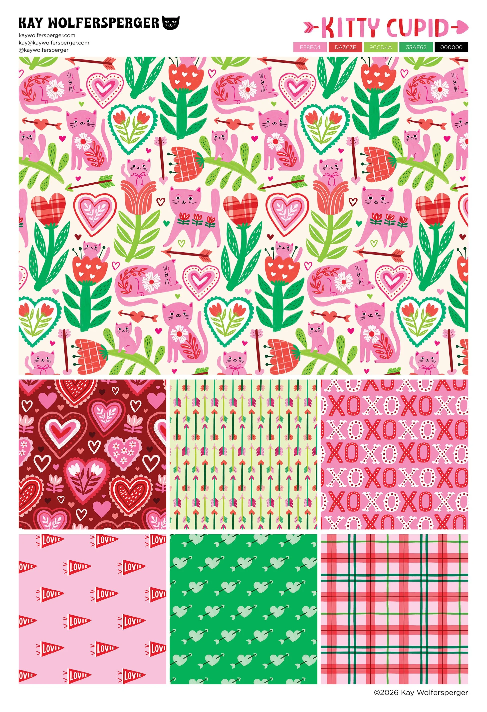 Kitty Cupid Valentine's Day Collection