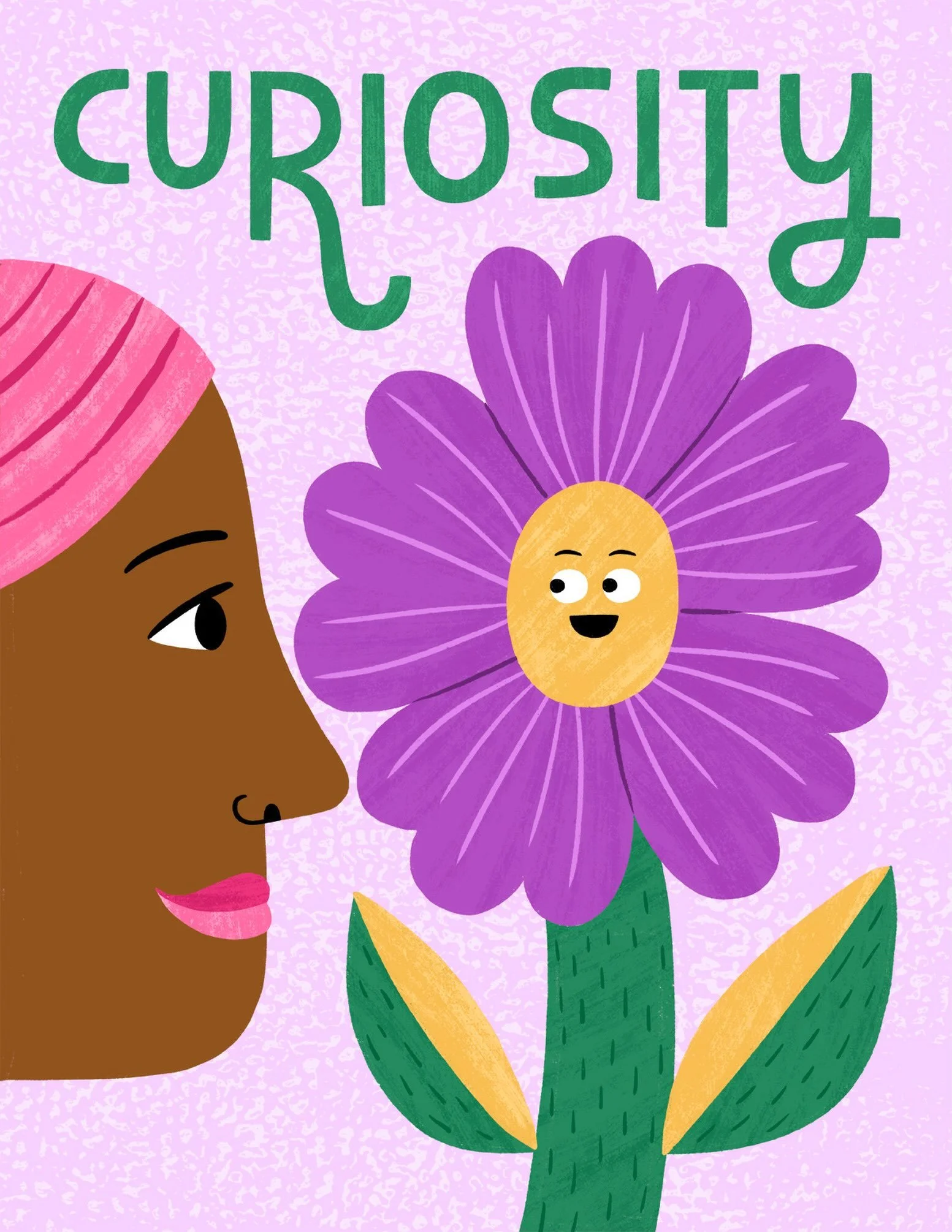 &ldquo;Curiosity&rdquo; illustration for @creativebugforlibraries @creativebug mental health awareness deck!
.
#mentalhealthawarenessillustration #curiosityillustration #illustration #editorial #emotionillustration