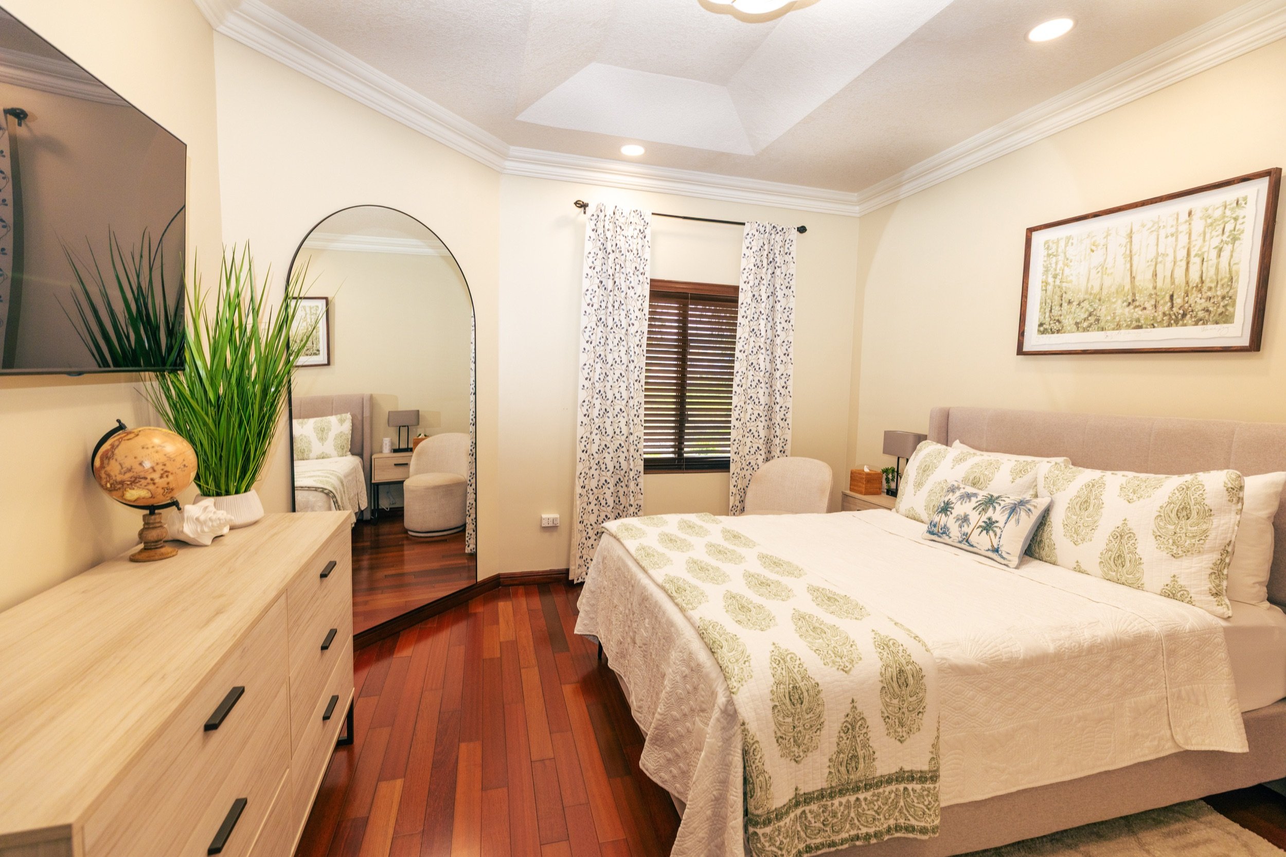 Emerald Bedroom, Main House, Upper Floor