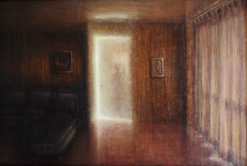 Motion of light, Oil on plywood, 24″ X 36″.jpg