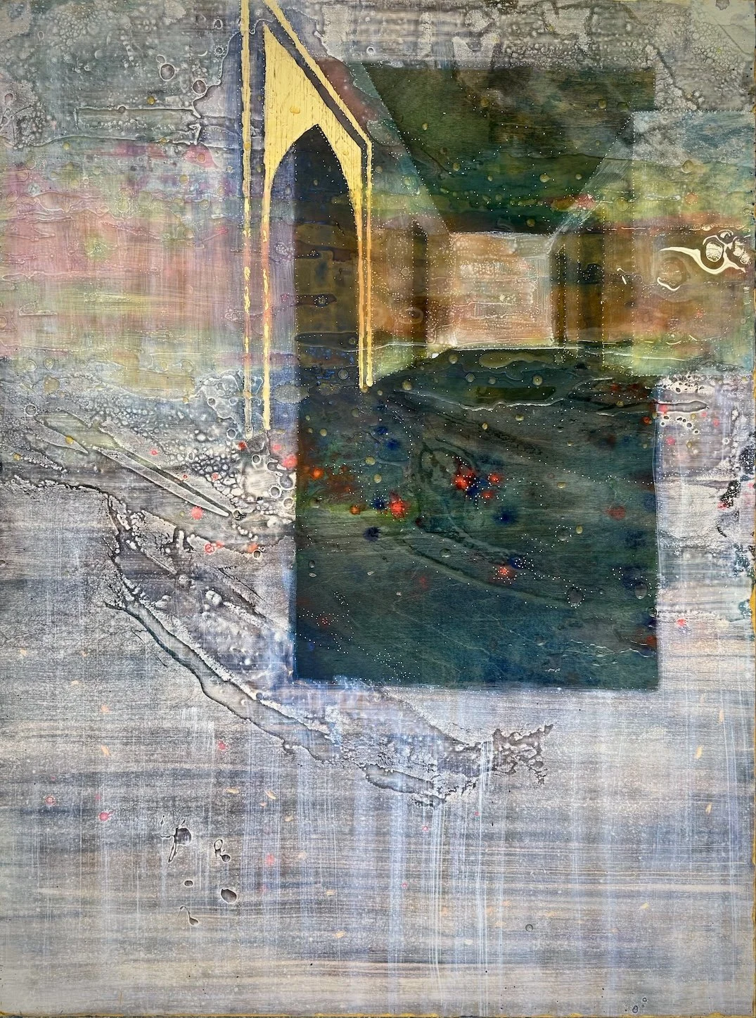 5. Architecture of Resilience2,2026,Mixed media on wood panel 30x40j.jpeg