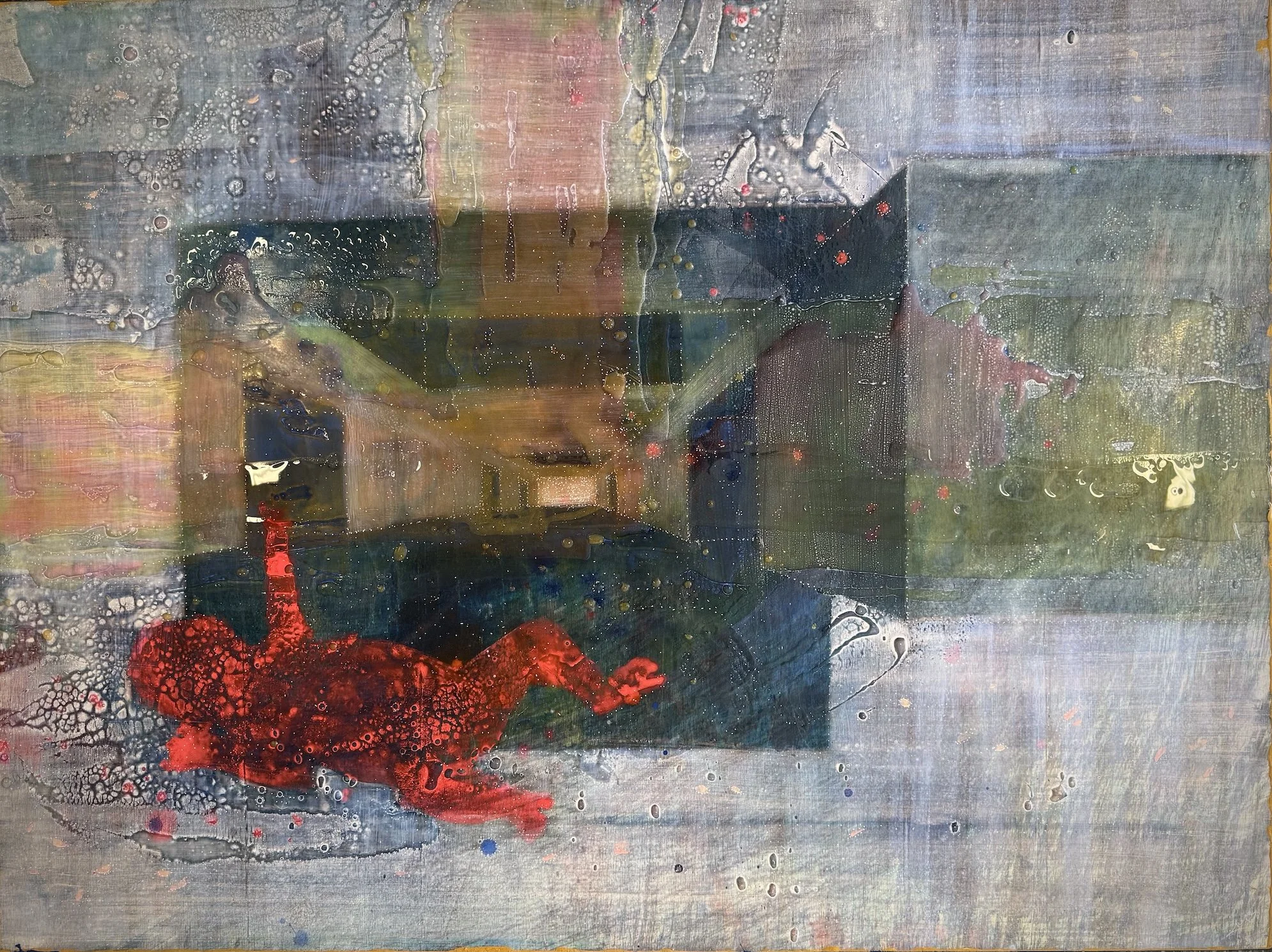 3. Architecture of Resilience3,2026,Mixed media on wood panel 30x40j.jpeg