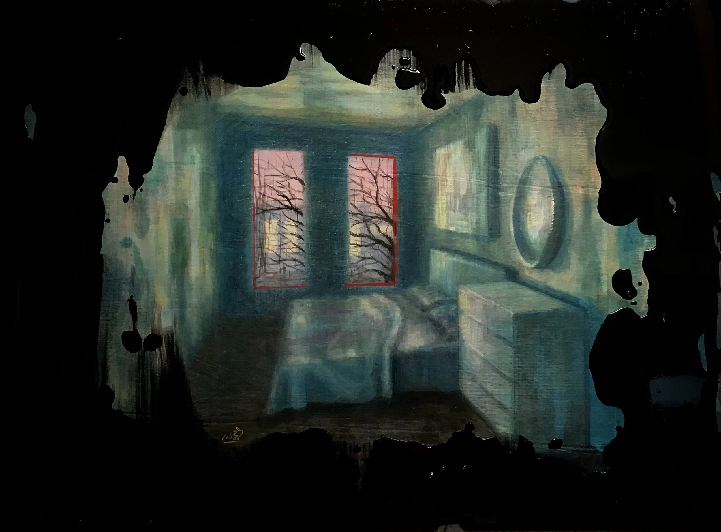 Mixed media on plywood, 60x45 cm $1500.jpg