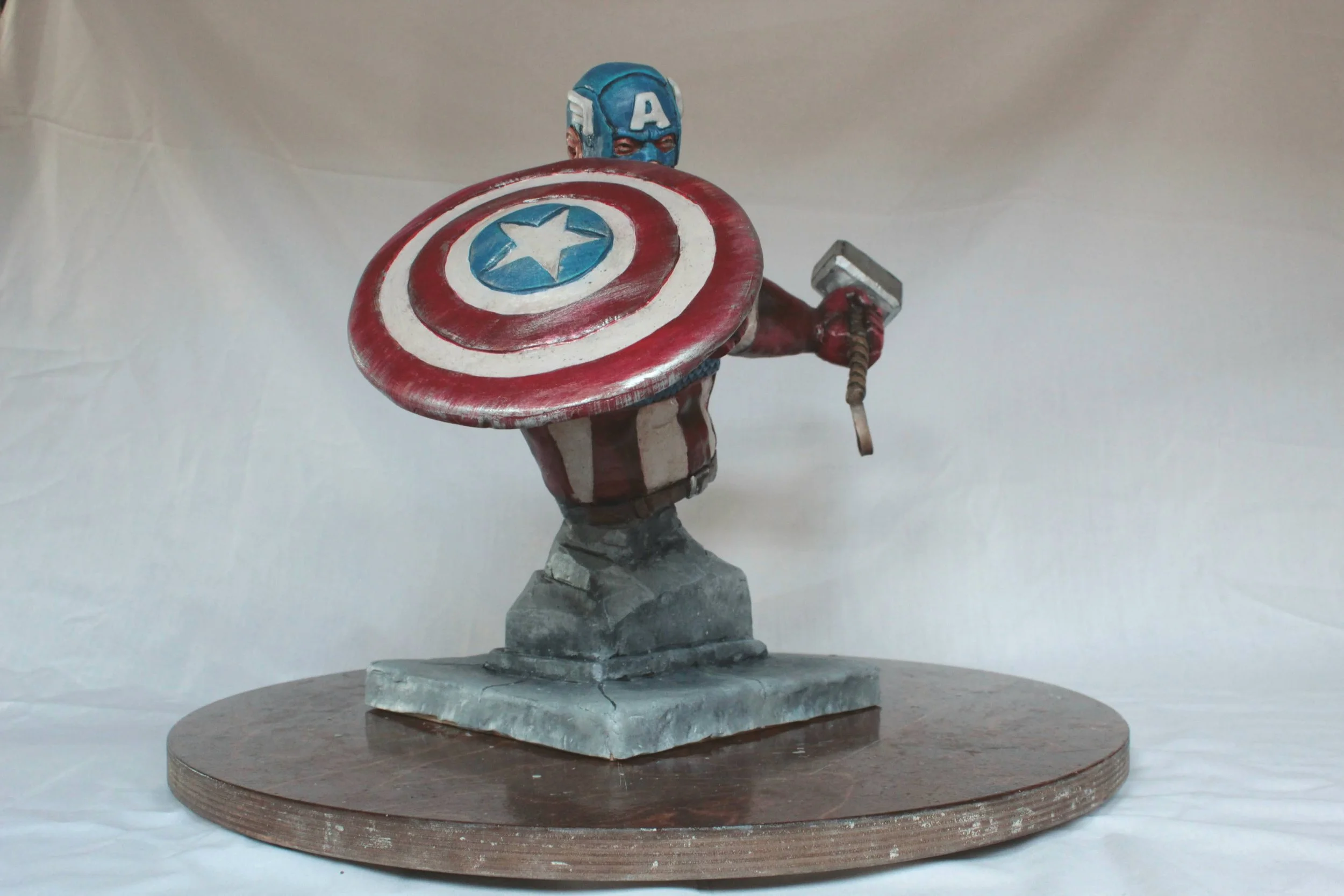 Captain America - 9" Sculpey 