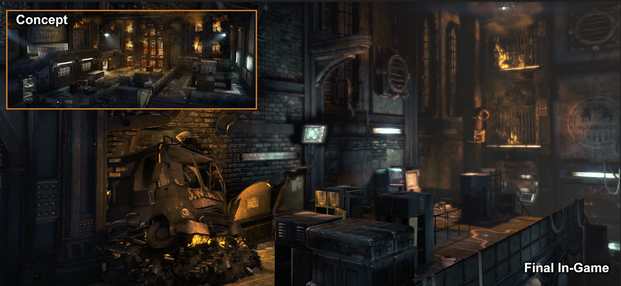 Environment Lead - BM Arkham Asylum - 2013