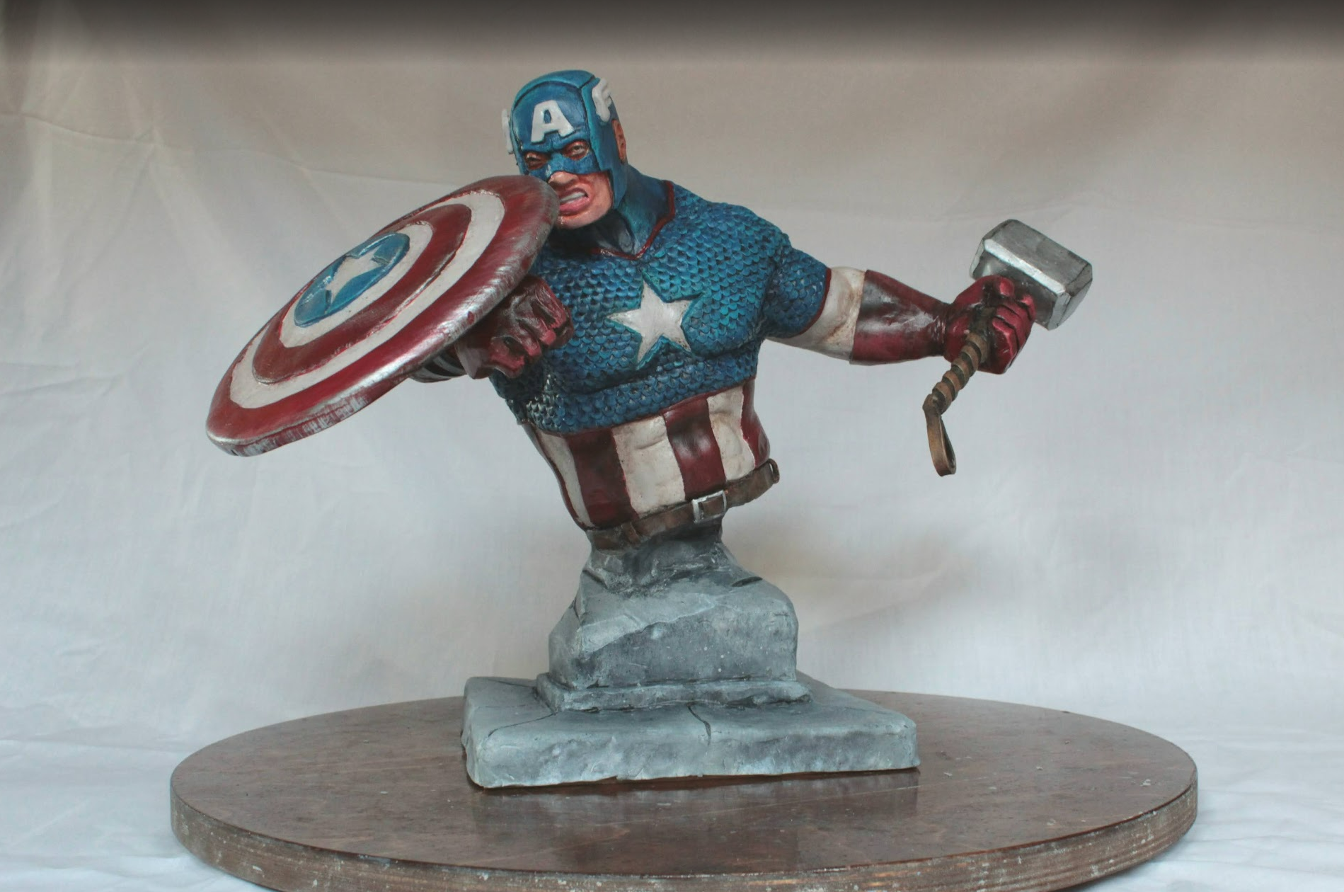 Captain America - 9" Sculpey 