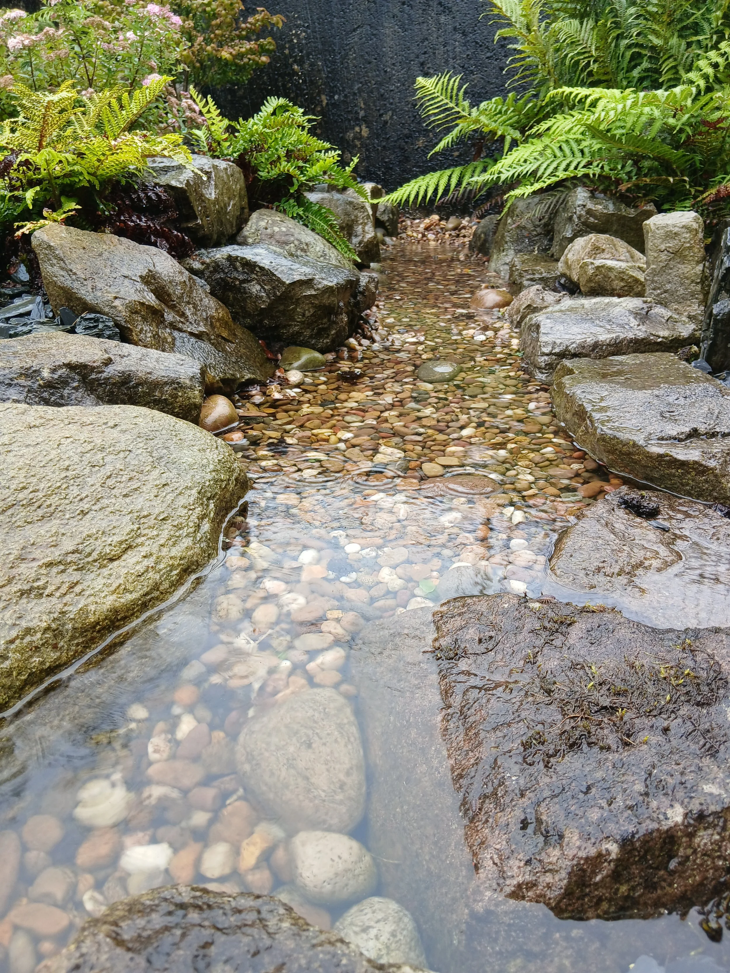 Drainage system as a river bed - Co Tyrone