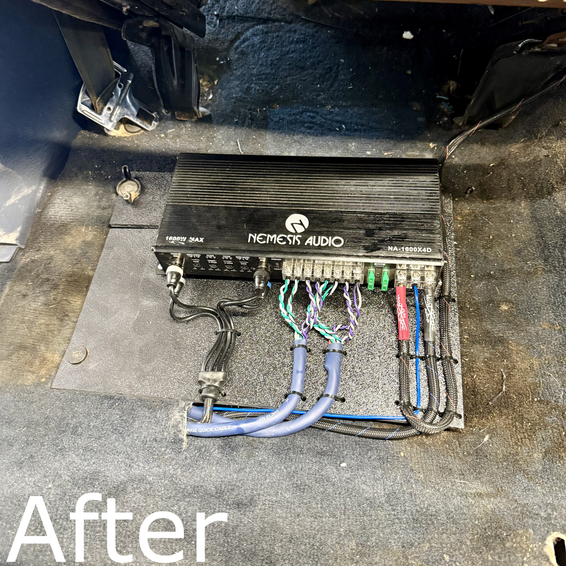 Clean wiring not only looks good but it safe and prevents fire hazards. At Studio 38 in Cleburne, TX we don't cut corners because it is quick. We make sure you are taken care of.