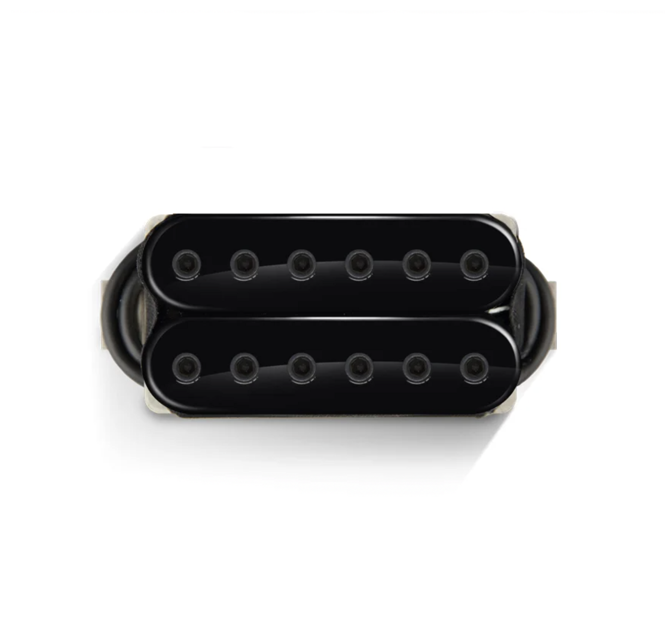 Bare Knuckle AFTERMATH Humbucker - Neck - Open Black - Black Bolts - 6 Strings