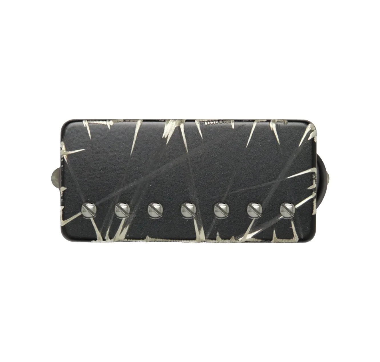 Bare Knuckle PAINKILLER Humbucker - Bridge - Black Battleworn - Nickel Screws - 7 Strings