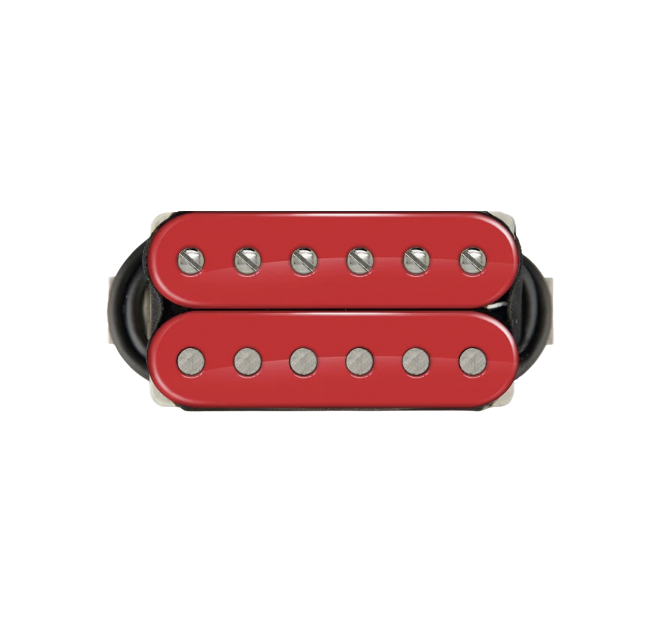 Bare Knuckle ABRAXAS Humbuckers - Neck - Open Red - Nickel Screws - 6 Strings
