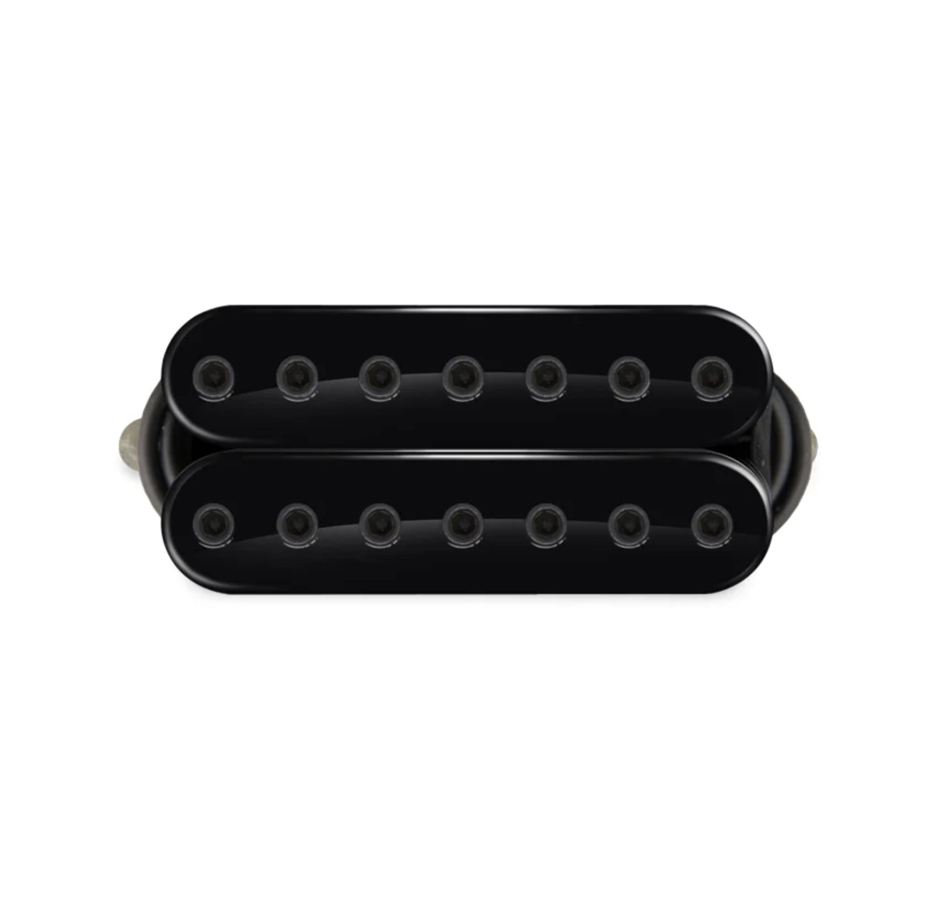 Bare Knuckle WARPIG Humbucker - Ceramic Bridge - Open Black - Black Bolts - 7 Strings