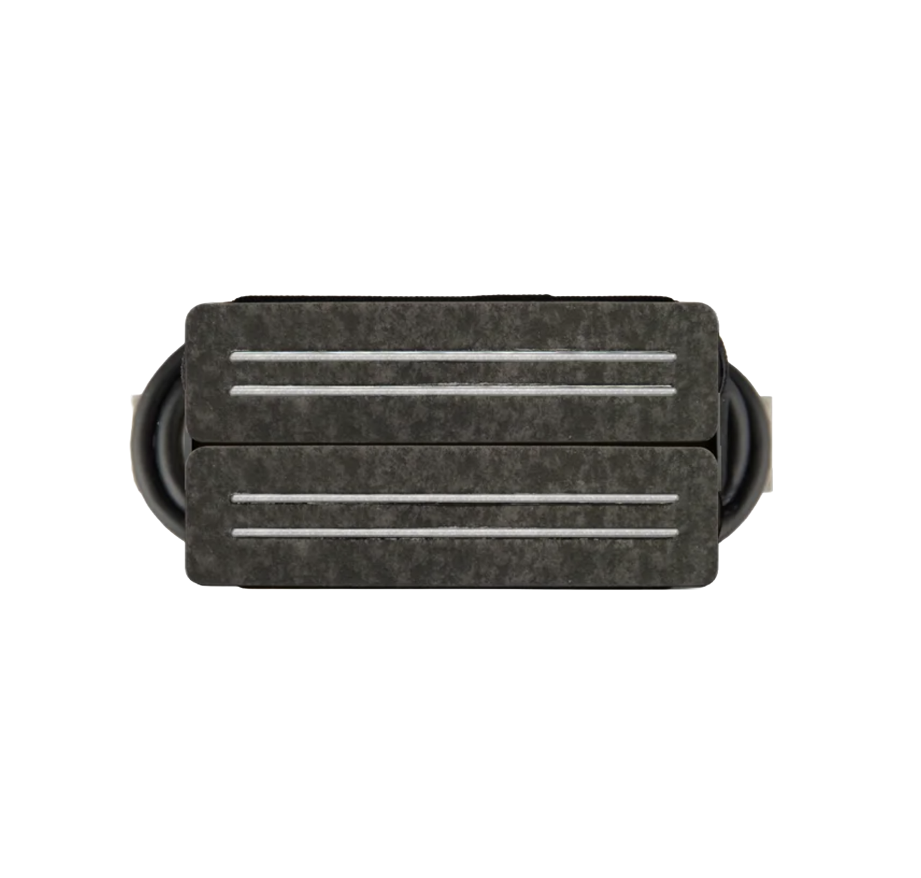 Bare Knuckle BLACK HAWK Humbucker - Alnico Bridge - Black Fibreboard - Nickel Rails - 6 Strings