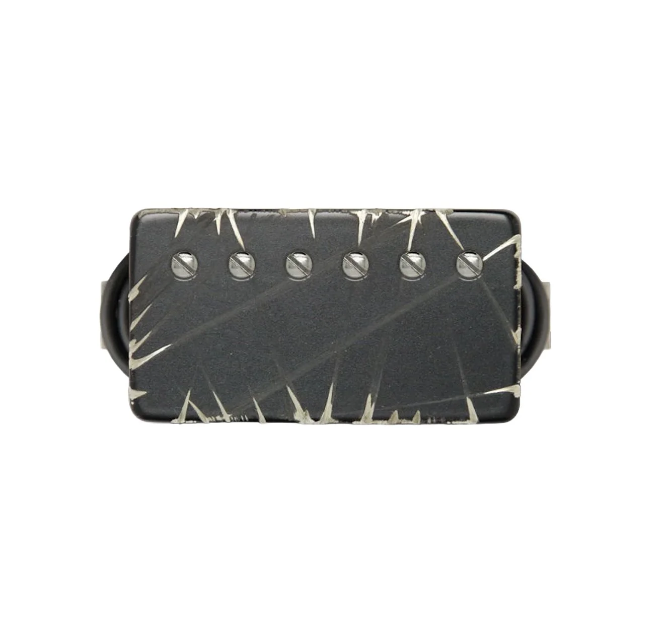 Bare Knuckle PAINKILLER Humbucker - Neck - Black Battleworn - Nickel Screws - 6 Strings