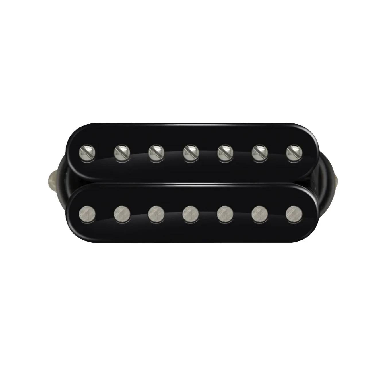 Bare Knuckle PAINKILLER Humbucker - Neck - Open Black - Nickel Screws - 7 Strings