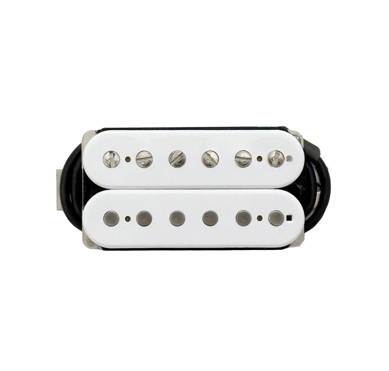 Bare Knuckle VHII Humbucker - Neck - Open White - Flat Nickel Screws - 6 Strings