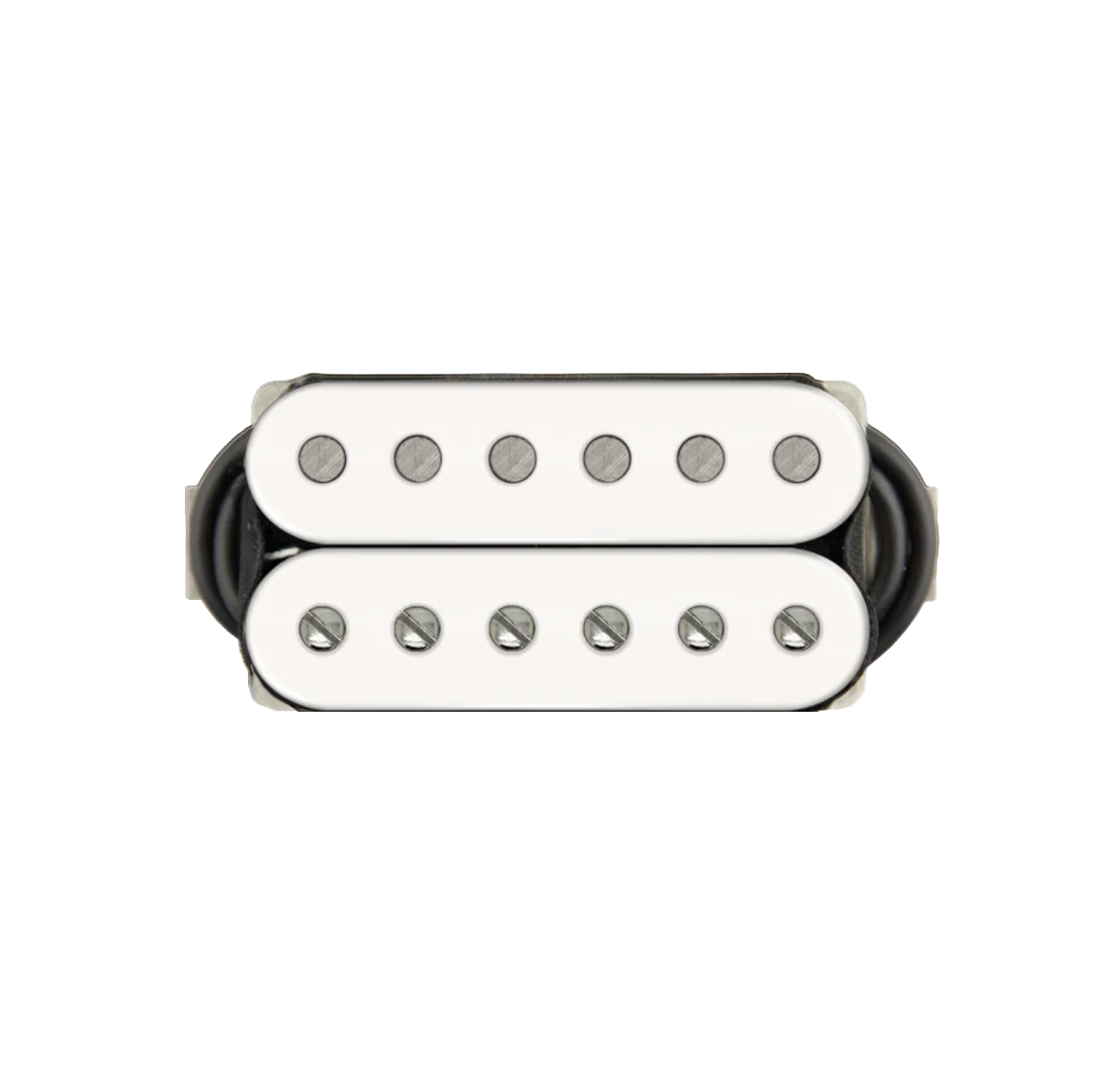 Bare Knuckle PAINKILLER Humbucker - Bridge - 53mm - Open White - Nickel Screws - 6 Strings