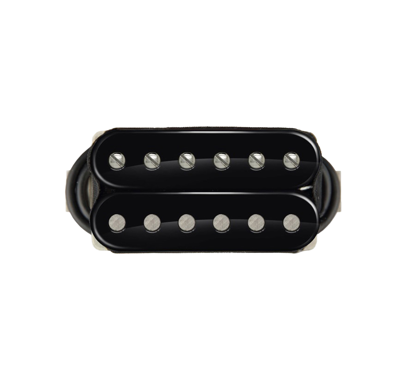 Bare Knuckle MIRACLE MAN Humbucker - Neck - Open Black - Nickel Screws - 6 Strings