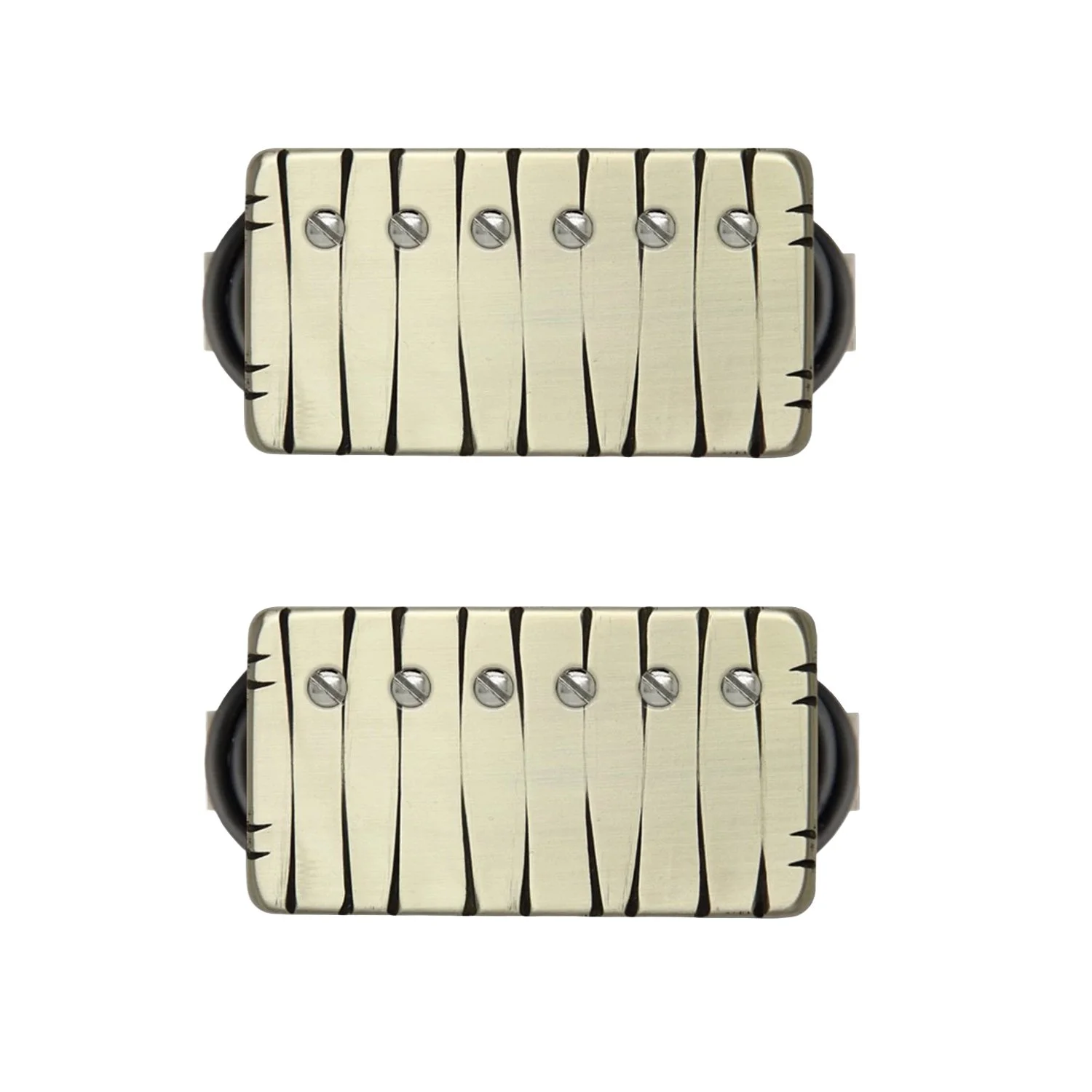 Bare Knuckle PAINKILLER Humbuckers SET - Bridge 53mm - Tyger - Nickel Screws - 6 Strings