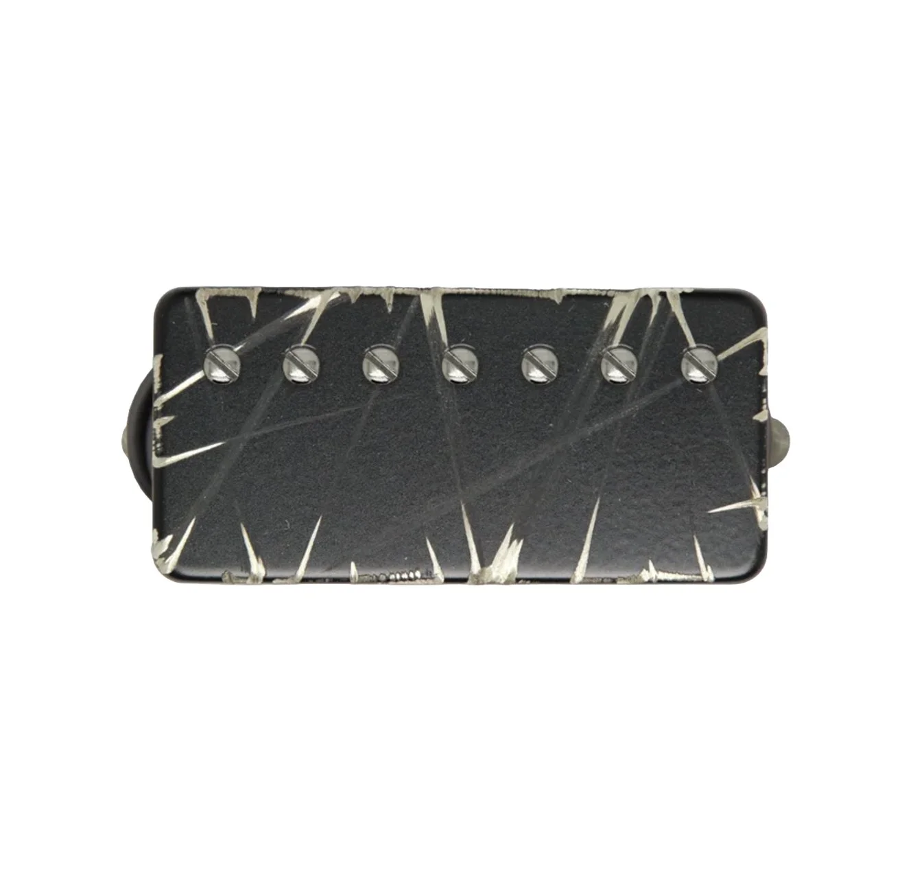 Bare Knuckle PAINKILLER Humbucker - Neck - Black Battleworn - Nickel Screws - 7 Strings