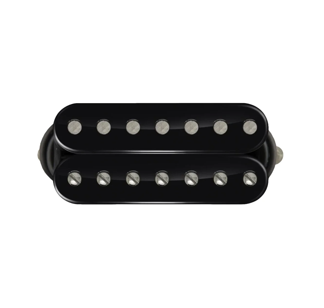 Bare Knuckle PAINKILLER Humbucker - Bridge - Open Black - Nickel Screws - 7 Strings