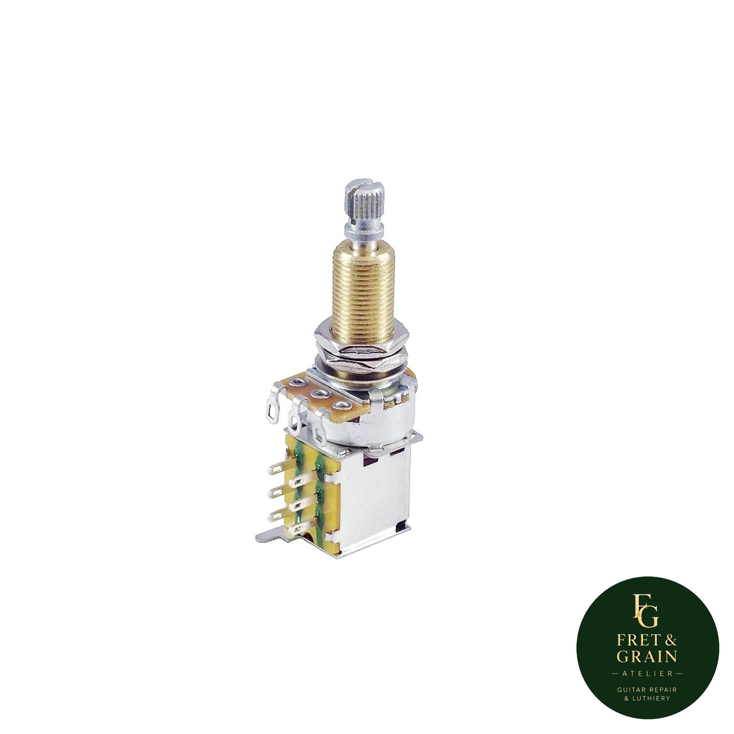 500K PUSH PUSH "B" Long Shaft Potentiometer (Volume)