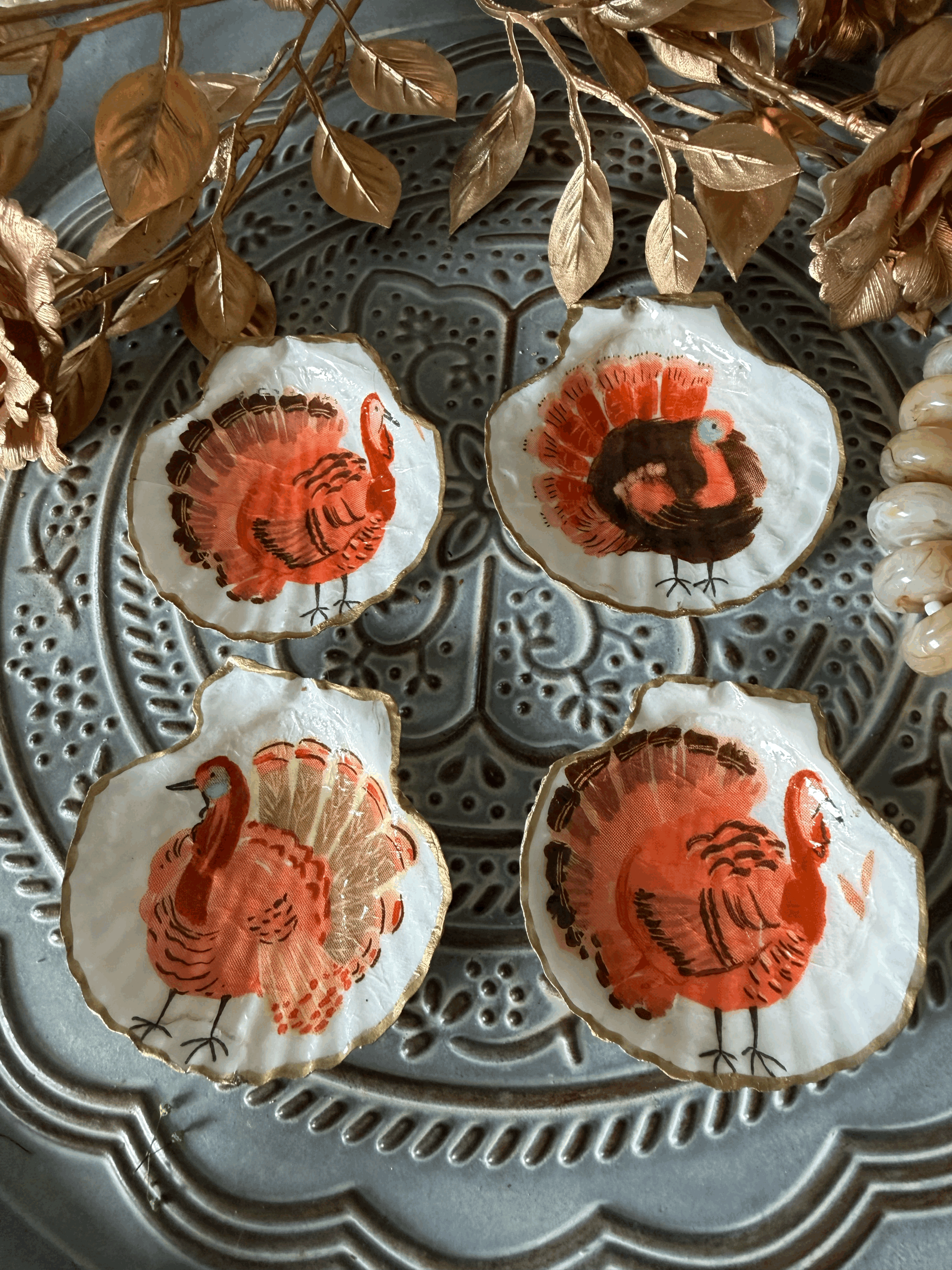 Turkey Clamshell Magnet