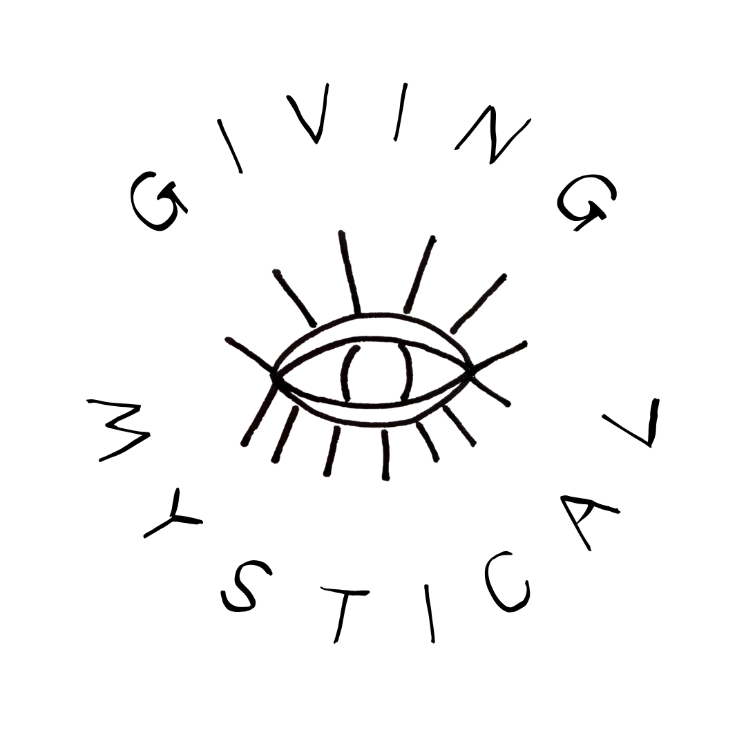 Giving Mystical logo — an eye surrounded by radiating lines