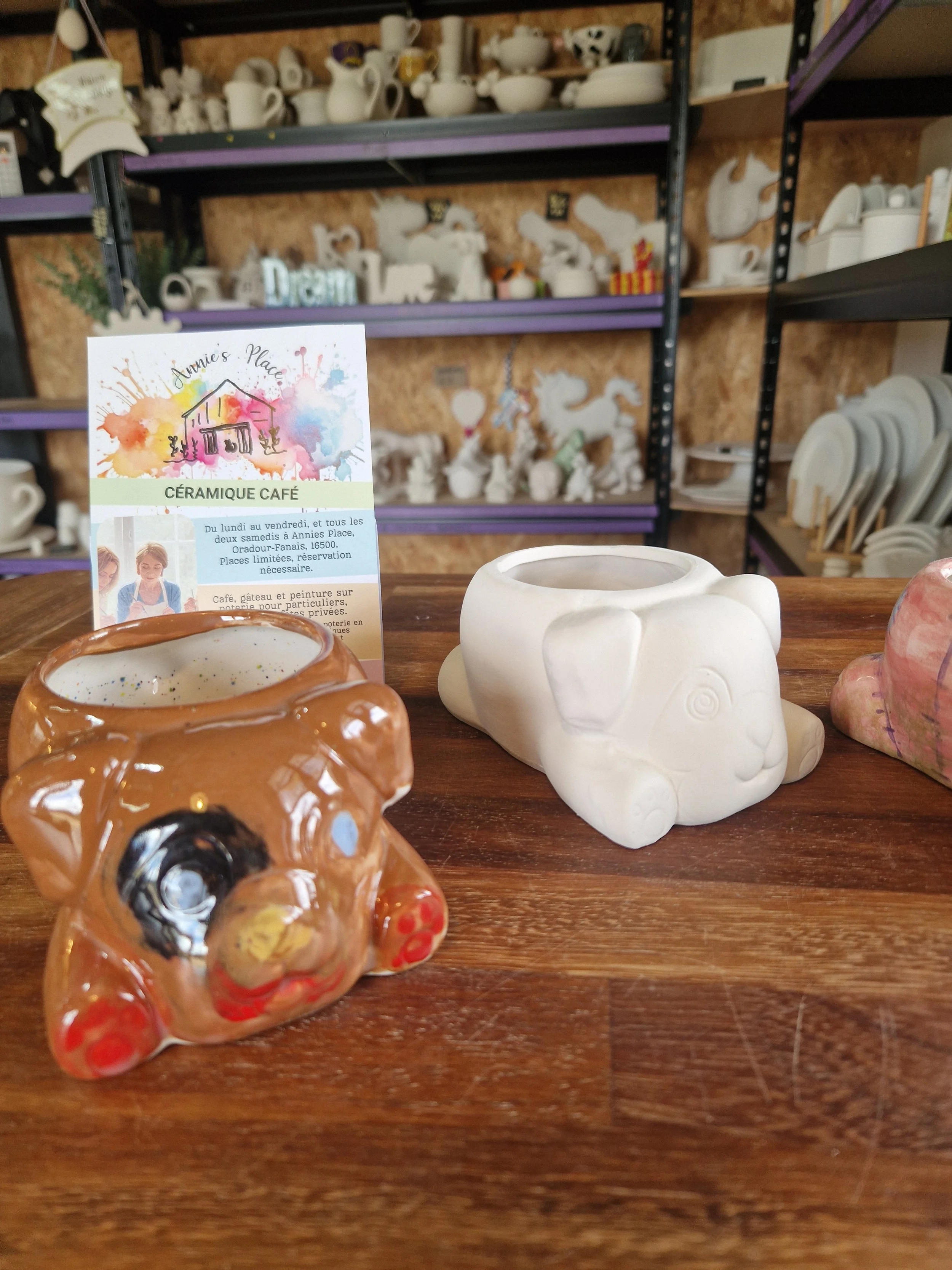 Mini Dog Planter