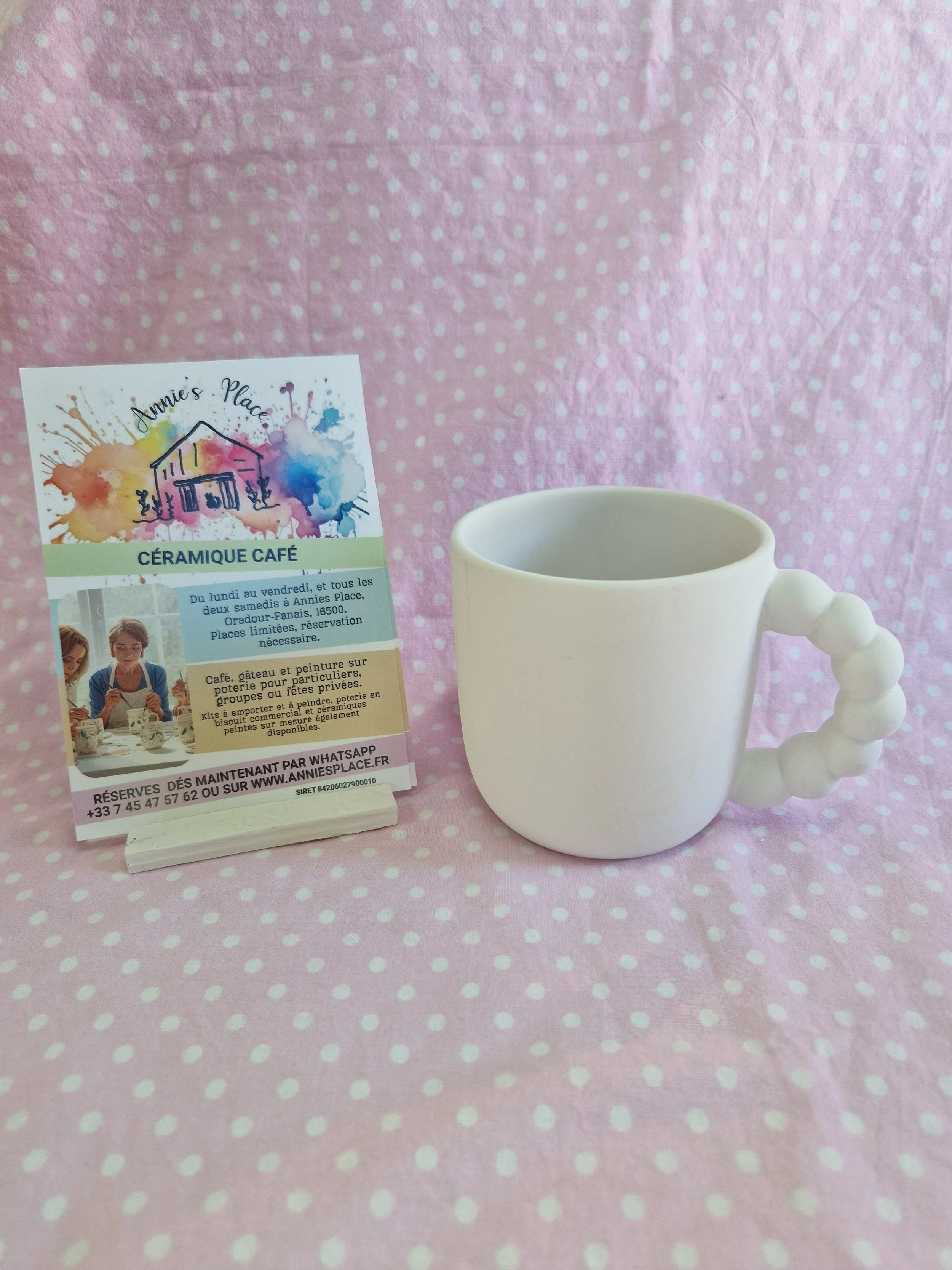 Bead Handle Mug