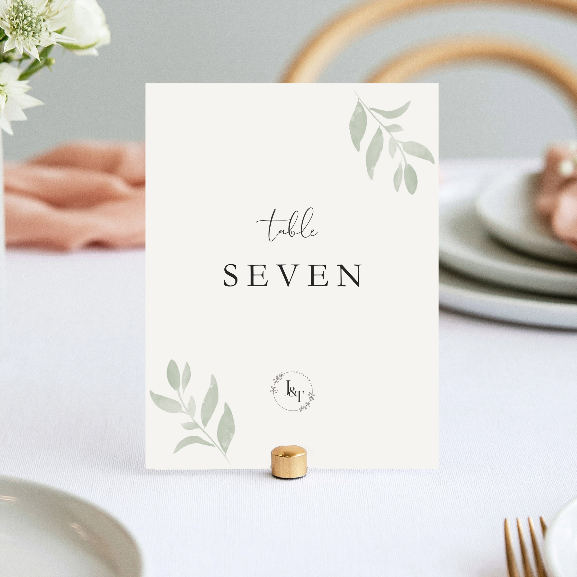 Serein - Table Number