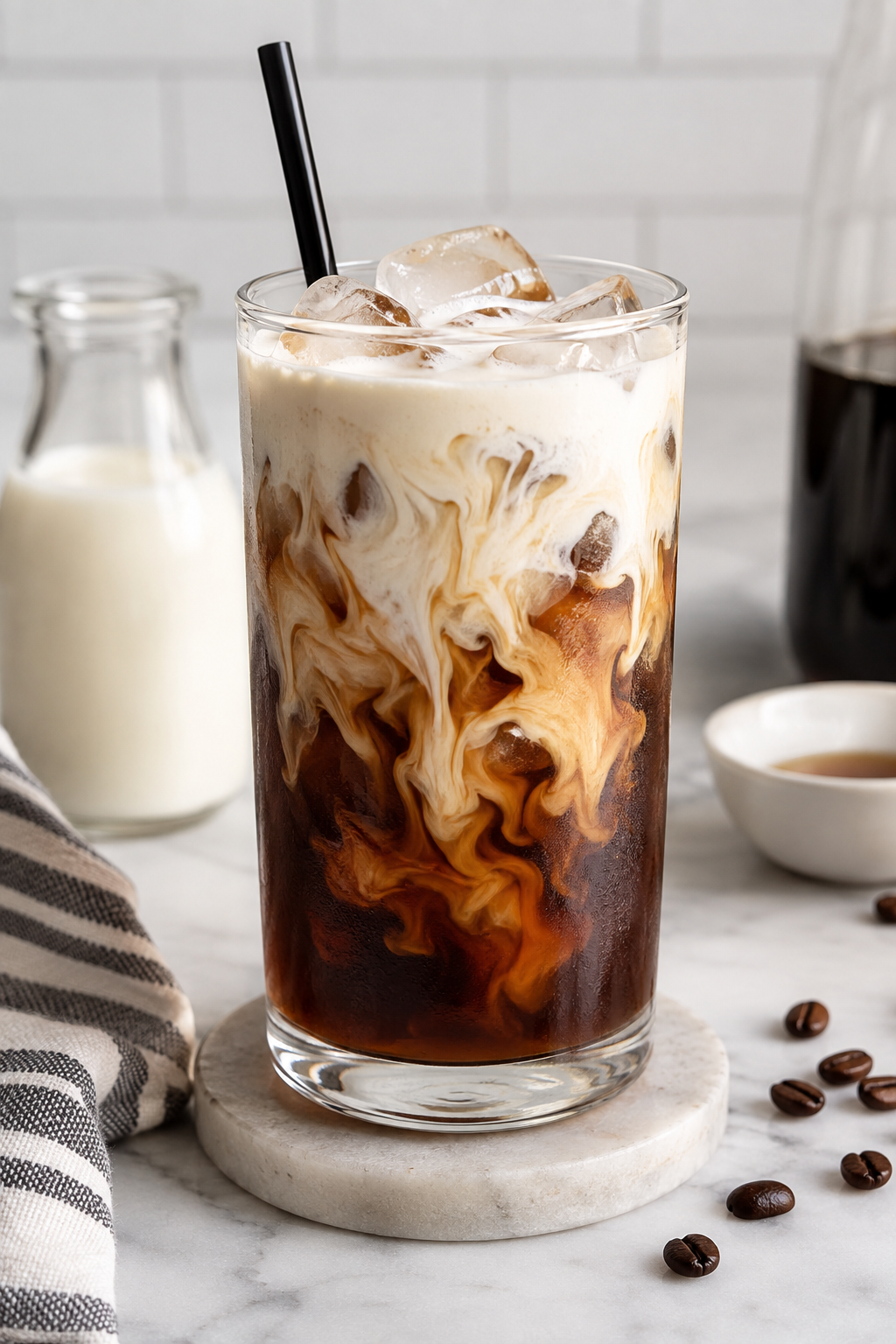 Delicious Vanilla Sweet Cream Cold Brew 