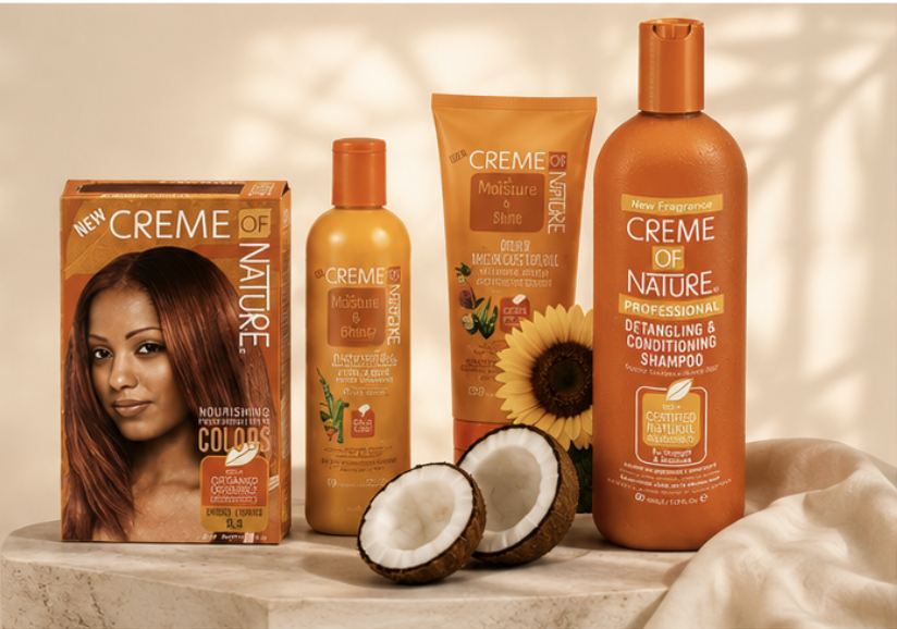CREME OF NATURE // Beauty · Packaging · Consumer