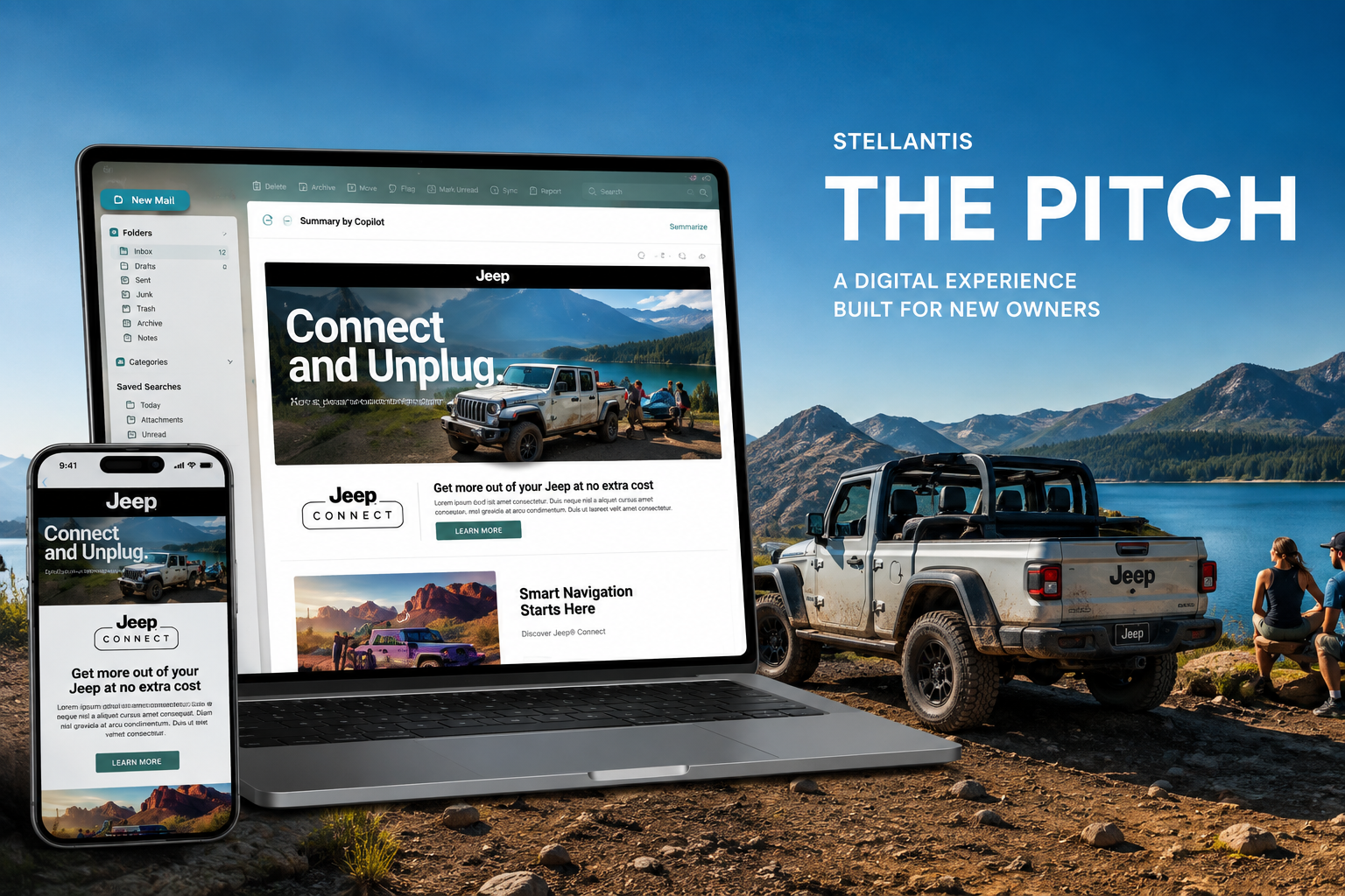 JEEP CONNECT // Integrated Campaign · Digital · CRM