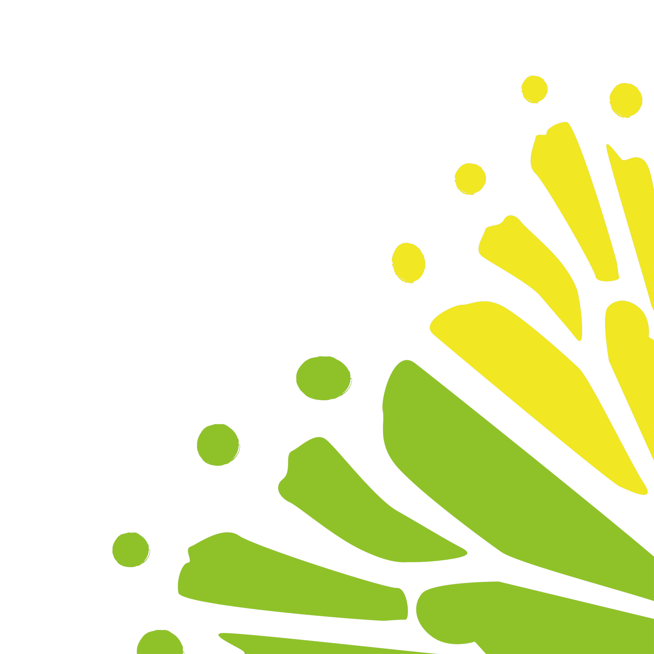 Abstract black background with yellow and green paint splatters, creating a dynamic and colorful design.