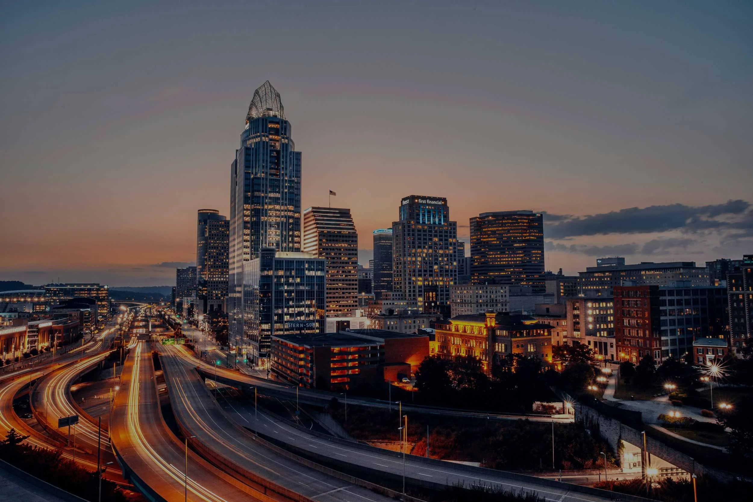 Aerial of Cincinnati