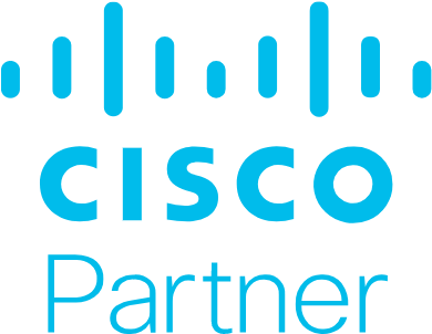 Cisco Partner logo in blue and black text on a white background.