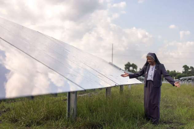 Photos: Inside the Sisters of the Holy Family and Together New Orleans’ community solar project
