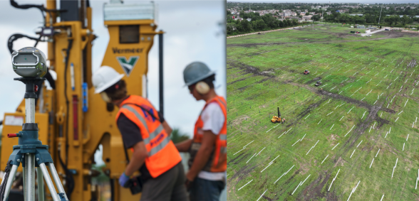 Local workers are building the Deep South’s first Community Solar project