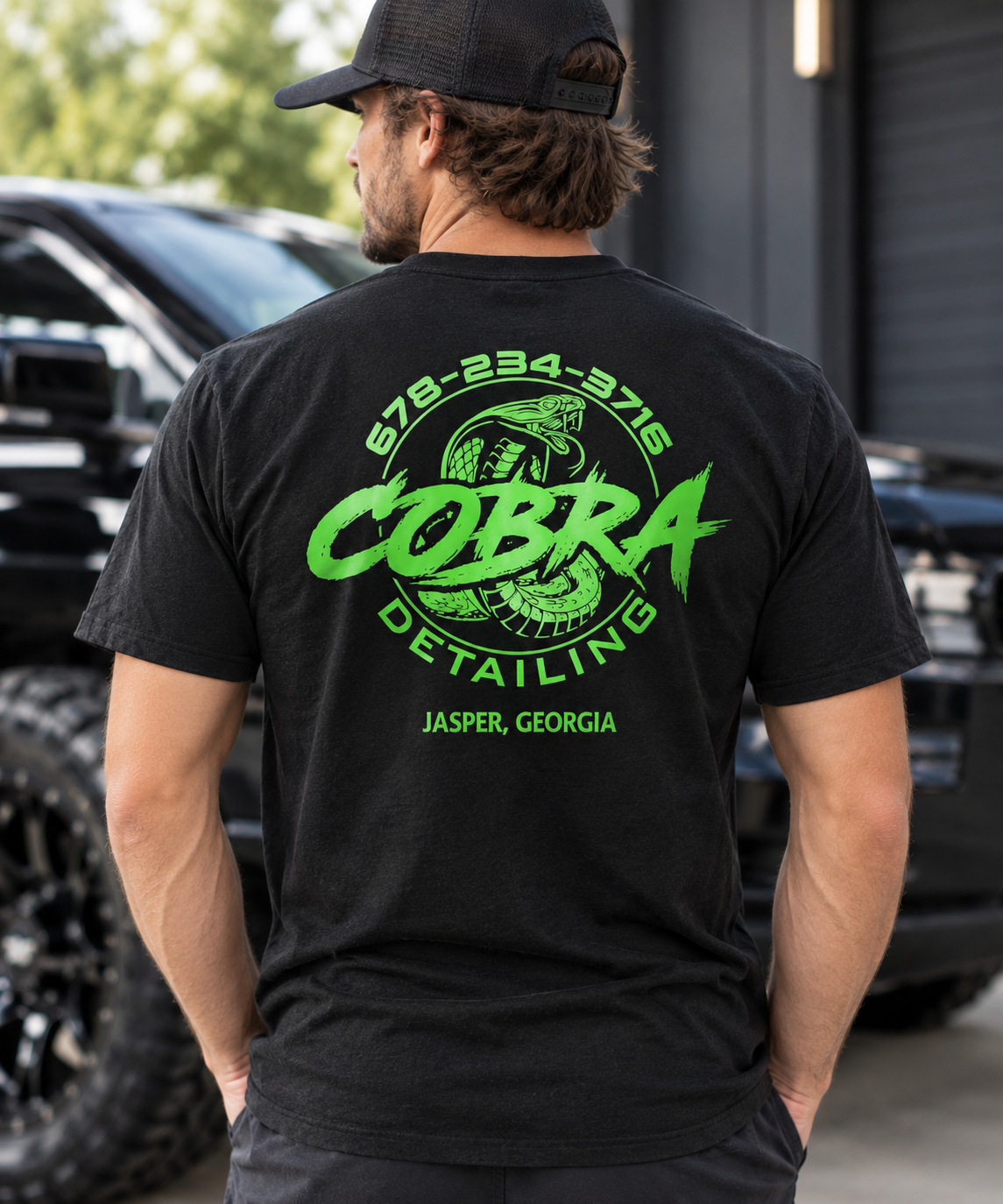 Cobra Detailing_Dri-Fit_Back of Shirt_Green.png