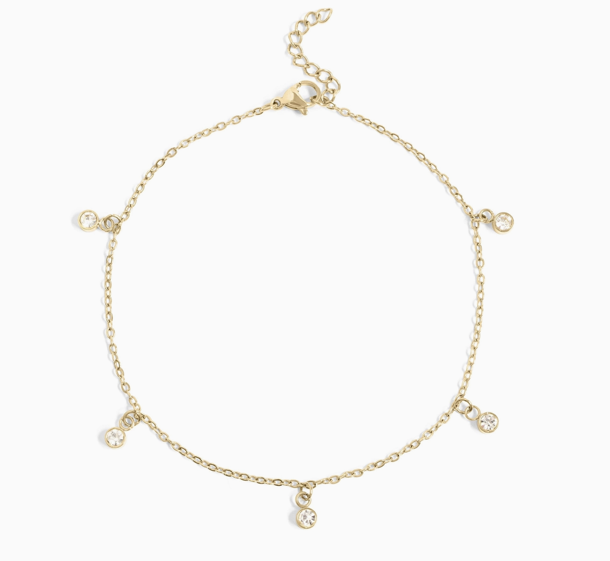 The Golden Stardust Anklet