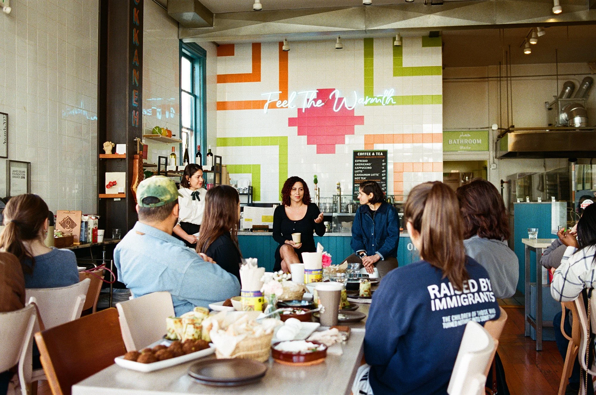 A woman speaking in front of a group of people at a BARC events
