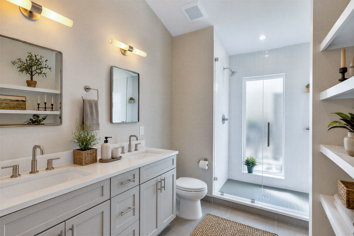 341 Warren, bathroom