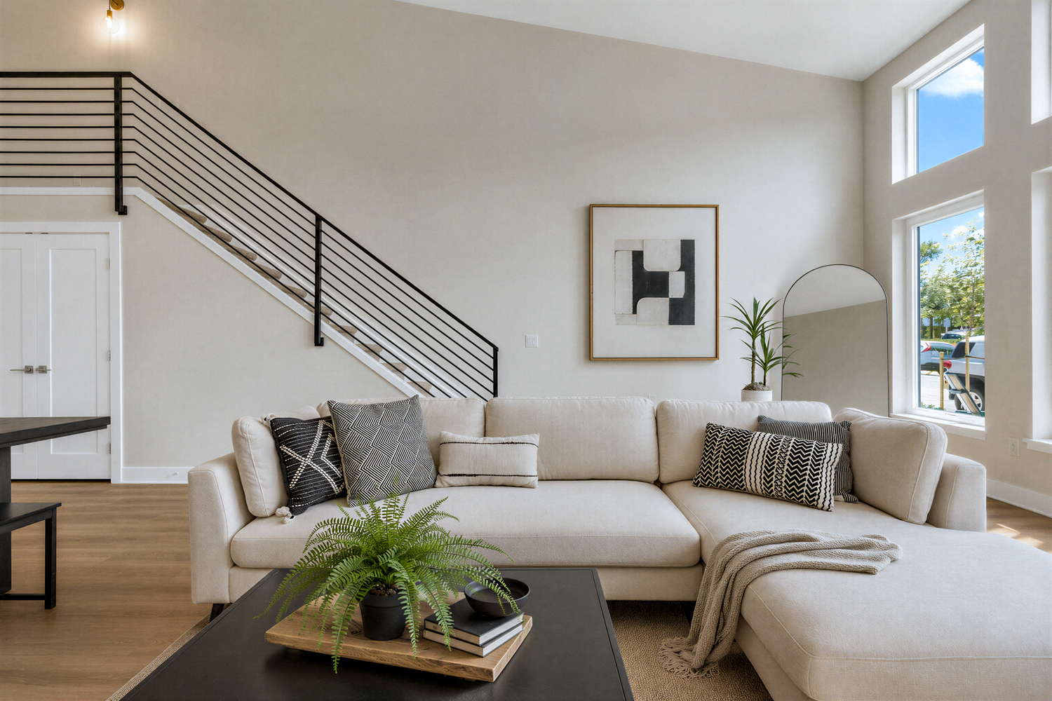 347 Warren, living room