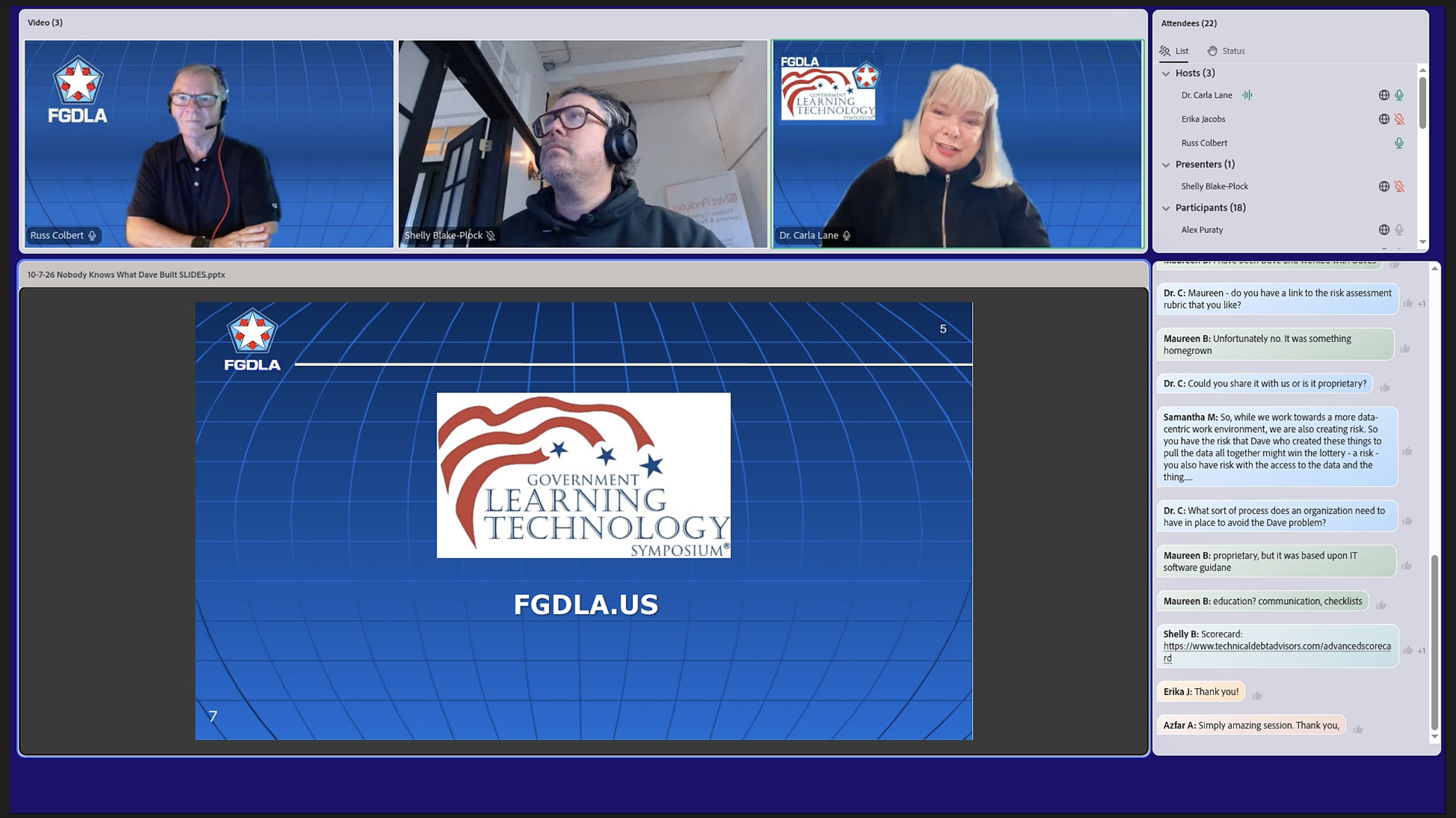 Nobody Knows What Dave Built [webinar recording]