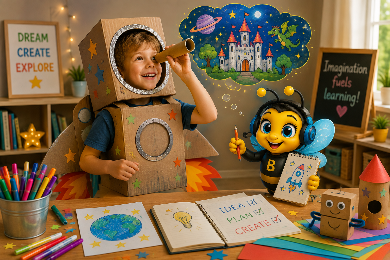Why Imagination Is Important for Your Child’s Learning