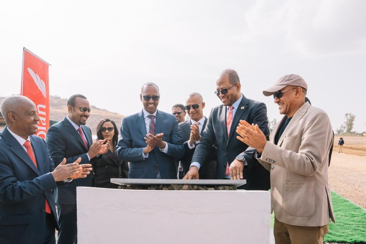 Bishoftu International Airport groundbreaking ceremony in Ethiopia January 2026