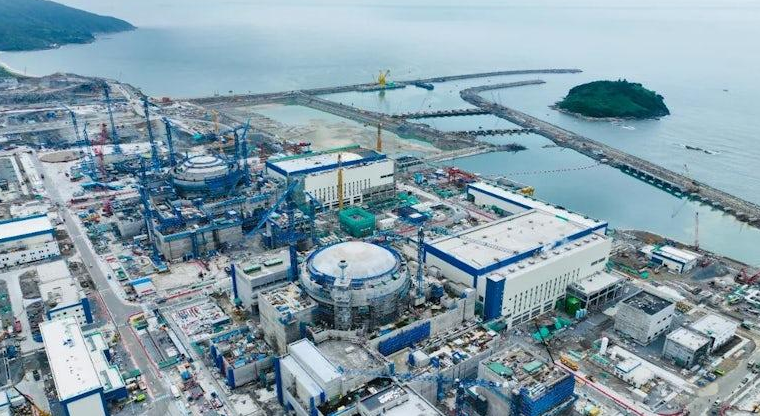 Construction underway on Hualong One nuclear reactors at Zhangzhou in China
