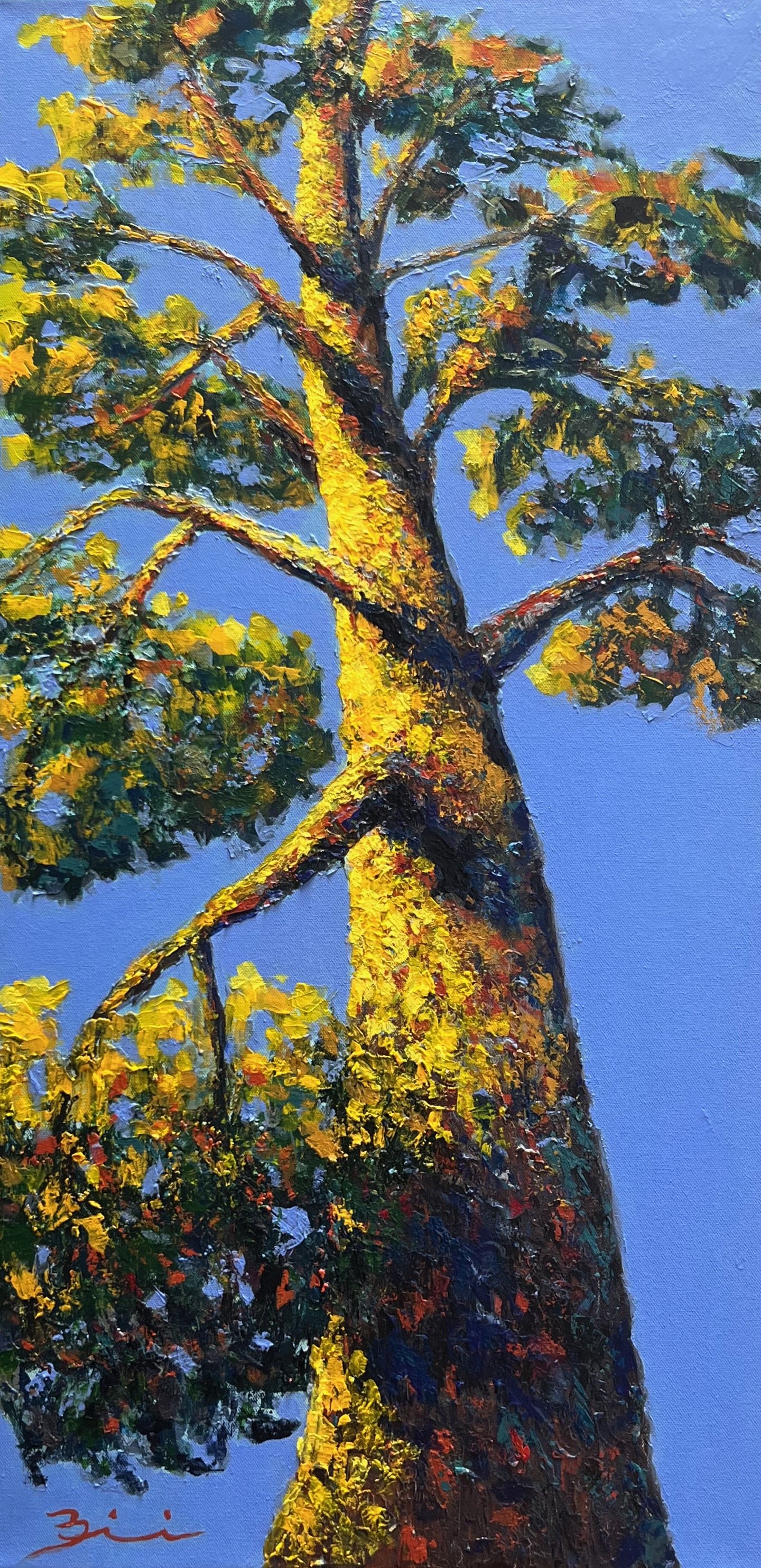 Reach for the Sky
18" × 36" · Acrylic on canvas